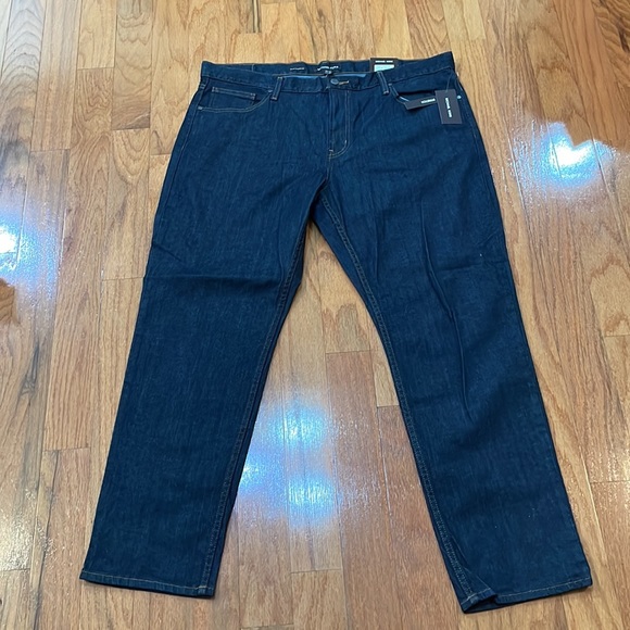 Michael Kors Men’s Jeans Size 38 x 30 Dark wash Grant Classic Fit Stretch NWT - Picture 4 of 10